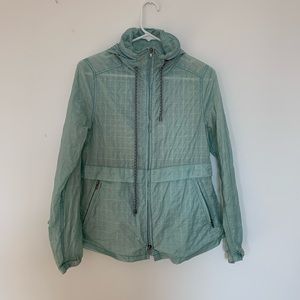 Free people rain jacket.